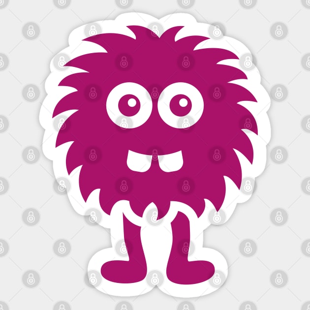 Cute monster Sticker by Florin Tenica